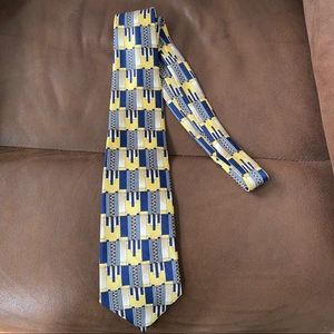 Lamberti Men's Neck Tie 100% Silk 59 x 4"